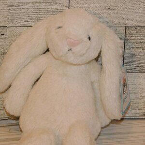JELLY CAT LITTLE WHITE BUNNY PLUSH STUFFED ANIMAL  bunny rabbit